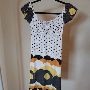 Polka dot retro dress